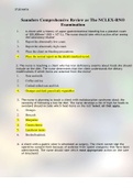 Saunders Comprehensive Review as The NCLEX-RN&reg; Examination