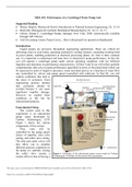 MEE 491: Performance of a Centrifugal Water Pump Lab