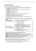 Bio 370 (Mechanisms of Development) - Exam 1 Study Guide 