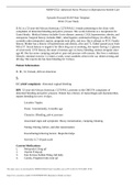 NRNP 6552&colon;Advanced Nurse Practice in Reproductive Health Care Episodic&sol;Focused SOAP Note Template Week 5&sol;Case Stuty