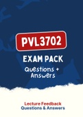 PVL3702 - EXAM PACK (2022)