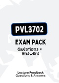 PVL3702 - EXAM PACK (Questions and Answers for 2013-2022)