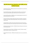 SAA C03 Actual Exam Questions with 100&percnt; Correct Verified Answers