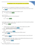 ATI REPRODUCTIVE TEST QUESTIONS AND ANSWERS ALL CORRECT 