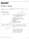 ATI Teas 6 - Science Flashcards &vert; Quizlet&period;