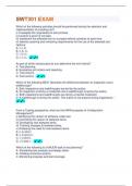 SWT301 EXAM QUESTIONS WITH 100&percnt; SCORED A&plus; SOLUTIONS&excl;&excl;