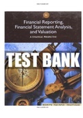 Financial Reporting Financial Statement Analysis and Valuation 8th Edition Wahlen Test Bank ISBN-13 ‏ : ‎9781285190907|Complete Guide A+