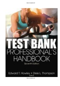 Fitness Professional's Handbook 7th Edition Howley Test Bank . ISBN-13 ‏ : ‎9781492523376|Complete Guide A+