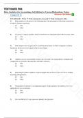 Test Bank - Data Analytics for Accounting&comma; 3rd Edition by Vernon Richardson&comma; All Chapters 1-9 &vert;Complete Guide A&plus;