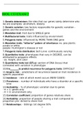 BIOL 133 Exam 2 &lpar;GRADED A&rpar; Questions and Answer solutions &vert; 100&percnt; correct &vert; American Military University