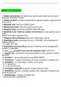 BIOL 133 Exam 2 &lpar;GRADED A&rpar; Questions and Answer solutions &vert; 100&percnt; correct &vert; American Military University
