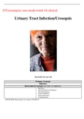 UTI urosepsis case study week 10 clinical,100% CORRECT