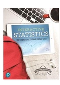 Interactive Statistics Informed Decisions Using Data 2nd Edition Sullivan Test Bank
