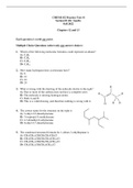 Chem1152- Practice Exam