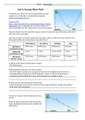 Lab 5_Potential and Kinetic Energy (Remote)