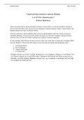 LAS 432 Week 4 Discussion Post 3 &lpar;5 Important Steps in Business Continuity Planning&rpar;
