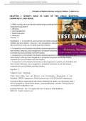 Test Bank Principles of Pediatric Nursing Caring for Children 7th Edition Chapter1-31 | Complete Guide