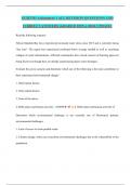 GGH3701 Assignment 1 ALL REVISION QUESTIONS AND CORRECT ANSWERS &lpar;GRADED 100&percnt;&rpar; &lpar;2024 UPDATE&rpar;