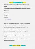 CDE Practice Exam Questions &num;3 Questions and Correct Answers &vert; Latest  Update