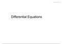 Differential Equations topic Newton law of cooling & LR-circuit, RC CIRCUIT