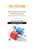 Phlebotomy Simplified 3rd Edition Garza Test Bank