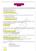 RENR PRACTICE TEST 6 EXAM QUESTIONS AND ANSWERS