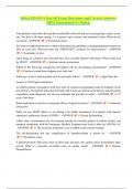Relias ED RN A Test All Exam Questions and Correct Answers 100&percnt; Guaranteed A&plus; Rated&period;