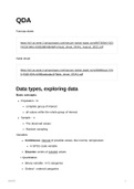 Qualitative Data Analysis full summary