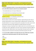 RNSG 2201 PEDI EXAM 1 Questions and Explained Answers 100&percnt;Correct&sol;Verified Guaranteed Success Latest Update 2022 Rated A&plus; 
