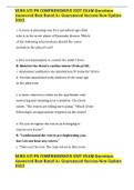 NURS ATI PN COMPREHENSIVE EXIT EXAM Questions Answered Best Rated A&plus; Guaranteed Success New Update 2022