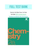 Chemistry 2nd Edition Flowers Test Bank