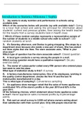 Introduction to Statistics Milestone 1 Sophia with all the correct answers&lpar;scored A&plus;&rpar;NEW-2020&sol;2021&comma;All Verified