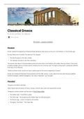 World Civilizations: Classical Greece
