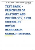 Test Bank for Principles of Anatomy and Physiology 15th Edition by Gerard J&period; Tortora & Bryan H&period; Derrickson Chapter 1-29 &vert; Complete Guide A&plus;