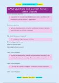 AMO Questions and Correct Answers &vert;  Latest Update