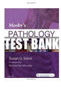 Mosby's Pathology for Massage Therapists 4th Edition Salvo Test Bank  ISBN-13: 9780323441957  |Complete Test Bank |ALL CHAPTERS.