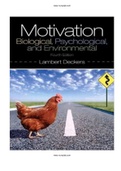 Motivation Biological Psychological and Environmental 4th Edition Deckers Test Bank  ISBN-13: 9780205941001|Complete Test Bank |ALL CHAPTERS. 