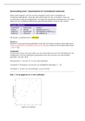 Samenvatting Experimenteel en Correlationeel onderzoek week 1 - Correlaties en Maten voor Effectgrootte