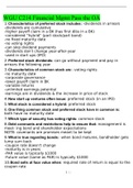 WGU C214 Financial Mgmt Pass the OA&lpar;It does not contain valuation&sol;calculation problems&rpar;