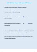 WGU C168 Questions and Answers 100&percnt; Solved