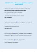 WGU C168 BUNDLED EXAMS WITH COMPLETE SOLUTIONS