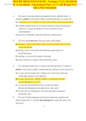 2022 RN HESI EXIT EXAM - Version 1 &lpar;V1&rpar; All 160 Qs & As Included - Guaranteed Pass A&plus;&excl;&excl;&excl; &lpar;All Brand New Q&A Pics Included