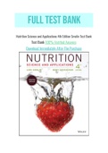 Nutrition Science and Applications 4th Edition Smolin Test Bank