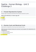 Sophia - Human Biology - Unit 5 Challenge 2