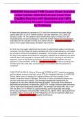 AWHONN Advanced FHM Course Exam Answers Latest Update 2024-2025 Actual Exam from Credible Sources with Questions and 100&percnt; Verified Correct Answers Guaranteed A&plus; Verified by Professor