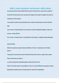 PSPO 1 Exam Questions and Answers 100&percnt; Solved