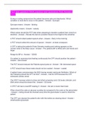 PCT test question NHA practice test Questions And Answers  2022