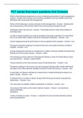 PCT davita final exam questions And Answers 