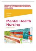 TEST BANK - MENTAL HEALTH NURSING&comma; 6TH EDITION 