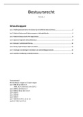 Samenvatting/aantekeningen Recht begrepen  -   Bestuursrecht begrepen, ISBN: 9789462907522  Bestuursrecht
